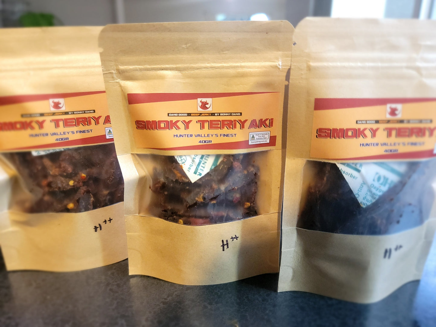 BBQ Teriyaki BEEF JERKY 200Gr